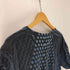 ALEX AND CHLOE USA製 クロコ レオパード 切替 総柄 S/S クルーネック Tシャツ メンズ import:S