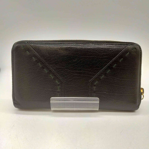 イヴサンローラン Yves Saint Laurent イタリア製 MUSE Long Wallet レザー 財布 レディース