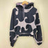 マリメッコ marimekko 22AW WMMK CROP HOODIE WIDE PANT クロップフーディ スウェット ワイドパンツ セットアップ レディース JPN:L