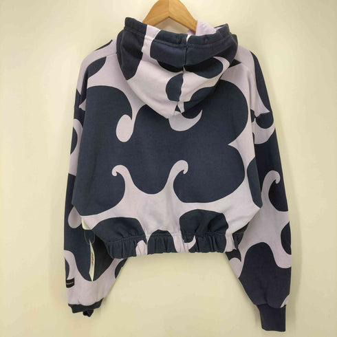 マリメッコ marimekko 22AW WMMK CROP HOODIE WIDE PANT クロップフーディ スウェット ワイドパンツ セットアップ レディース JPN:L