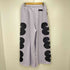 マリメッコ marimekko 22AW WMMK CROP HOODIE WIDE PANT クロップフーディ スウェット ワイドパンツ セットアップ レディース JPN:L