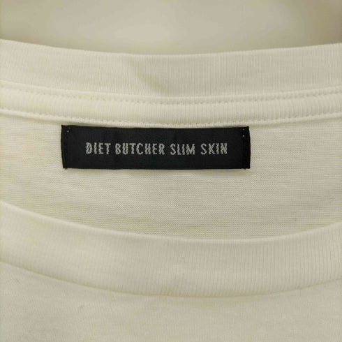 ダイエットブッチャースリムスキン DIET BUTCHER SLIM SKIN 17SS Flower bullet フラワー バレット プリント Tシャツ メンズ JPN:3