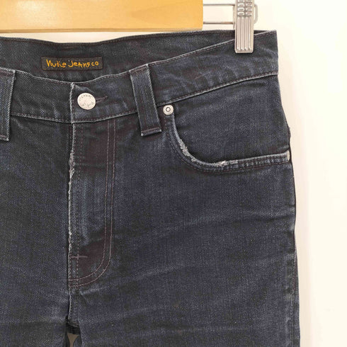 ヌーディージーンズ Nudie Jeans ダメージスキニーデニムパンツ レディース W32L32