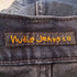 ヌーディージーンズ Nudie Jeans ダメージスキニーデニムパンツ レディース W32L32