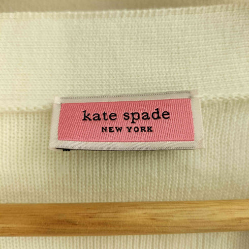 ケイトスペードニューヨーク kate spade NEW YORK カシミヤ混 長袖 無地 カーディガン レディース import:S