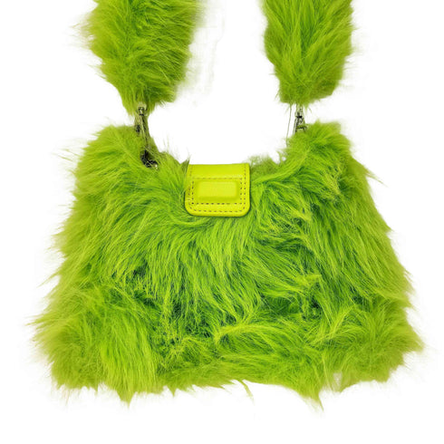アナスイ ANNA SUI 23AW モンスターファー ミニショルダーバッグ レディース