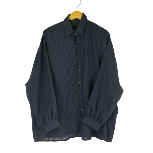 シアーストライプ L/S シャツ メンズ FREE