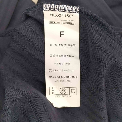 シアーストライプ L/S シャツ メンズ FREE