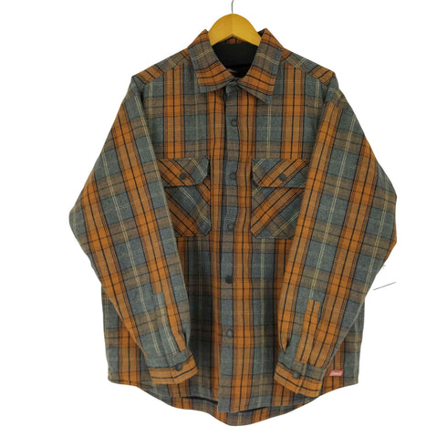 コールマン COLEMAN 裏キルティング チェックシャツジャケット メンズ import:M