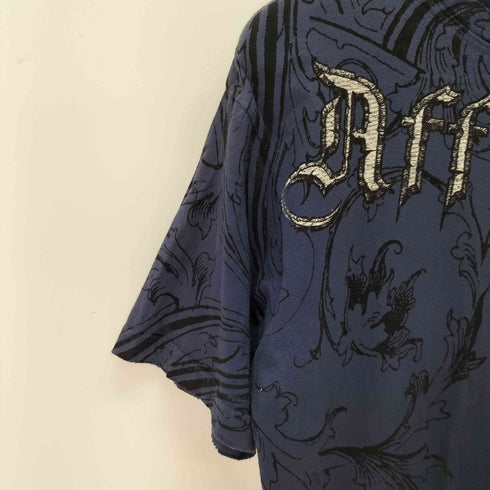 AFFLICTION S/S デザインプリントクルーネックTシャツ メンズ