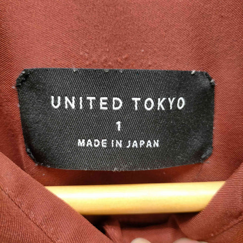 ユナイテッドトウキョウ UNITED TOKYO オーバーシャツ レディース JPN:1