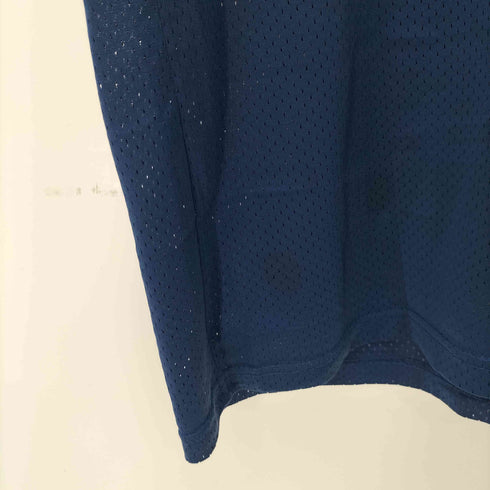 チャンピオン Champion USA製 S/S フロントデザインプリントメッシュゲームTシャツ メンズ US:44