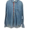 トミージーンズ tommy jeans テープロゴ デニムシャツ メンズ import:XL