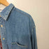 トミージーンズ tommy jeans テープロゴ デニムシャツ メンズ import:XL