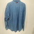 トミージーンズ tommy jeans テープロゴ デニムシャツ メンズ import:XL