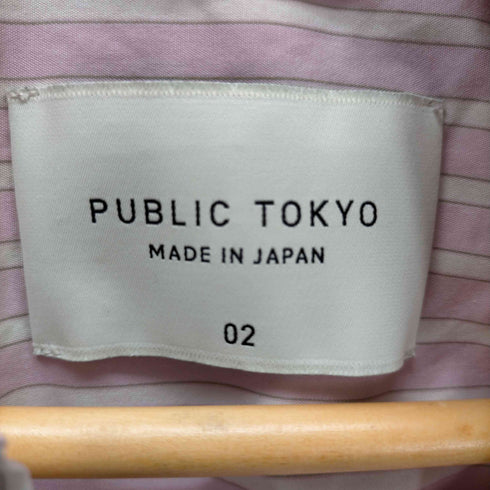 パブリックトウキョウ PUBLIC TOKYO ストライプシャツ メンズ 02