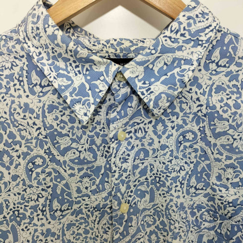 トミーヒルフィガー TOMMY HILFIGER Vintage Fit 総柄 ロングスリーブシャツ メンズ XXL