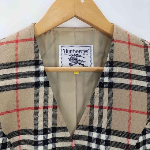 バーバリーズ BURBERRYS ノバチェック ウールベスト レディース 7AB2