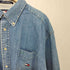 トミージーンズ tommy jeans 刺繍ロゴ デニムシャツ メンズ import:XL