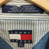 トミージーンズ tommy jeans 刺繍ロゴ デニムシャツ メンズ import:XL