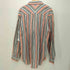 トミーヒルフィガー TOMMY HILFIGER Trim Fit マルチストライプ ロングスリーブシャツ メンズ XL