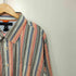 トミーヒルフィガー TOMMY HILFIGER Trim Fit マルチストライプ ロングスリーブシャツ メンズ XL