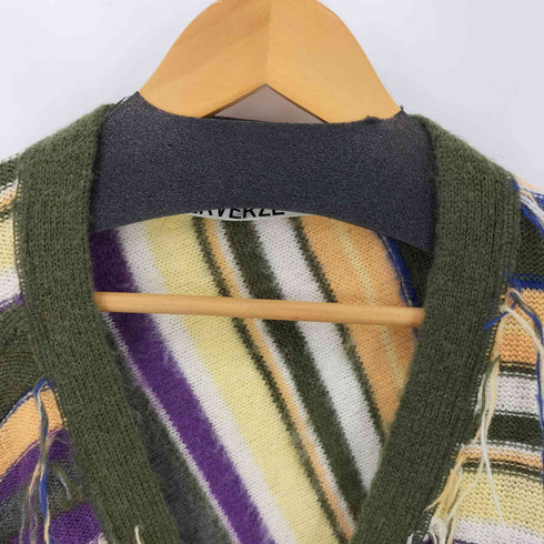 パーバーズ PERVERZE 21AW color stripe knit cardigan レディース FREE