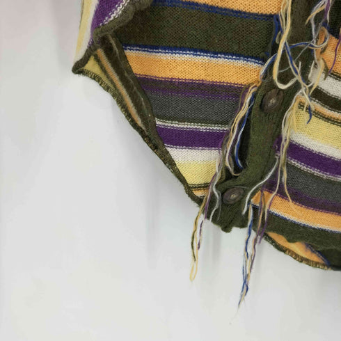 パーバーズ PERVERZE 21AW color stripe knit cardigan レディース FREE