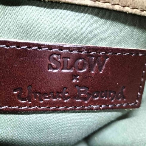 スロウ SLOW Uncut Bound 2WAYレザーバック メンズ