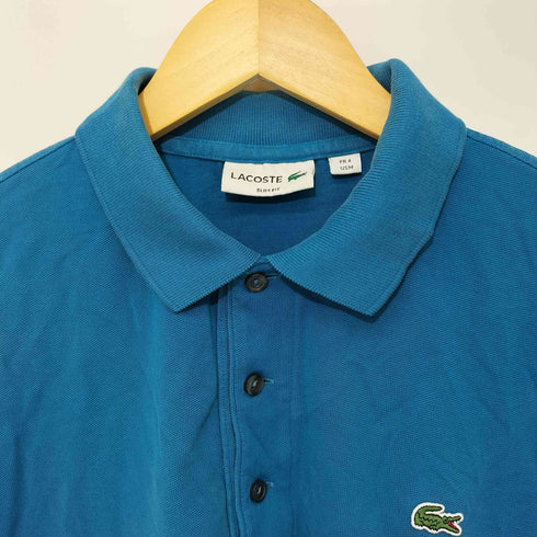 ラコステ LACOSTE PH7937 SLIMFIT S/S 鹿の子 ポロシャツ メンズ US M