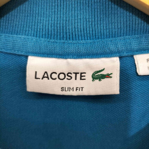 ラコステ LACOSTE PH7937 SLIMFIT S/S 鹿の子 ポロシャツ メンズ US M