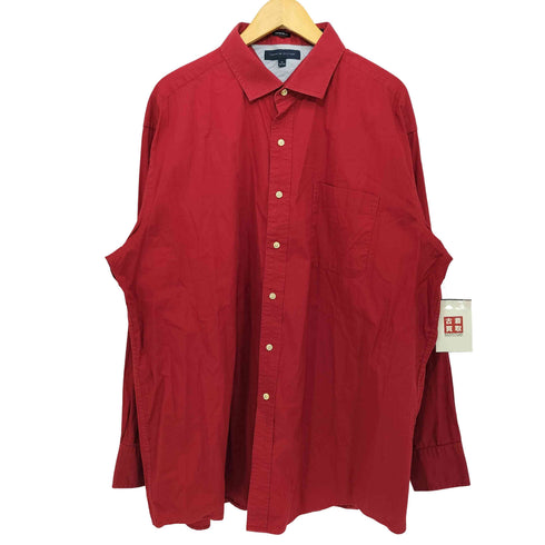 トミーヒルフィガー TOMMY HILFIGER REGULAR FIT ロングスリーブシャツ メンズ 18 34-35