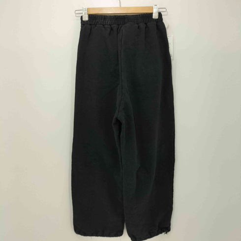 THE A MARKET ラインデザイン イージー ワイド スウェットパンツ 裾ドローコード付き レディース 160