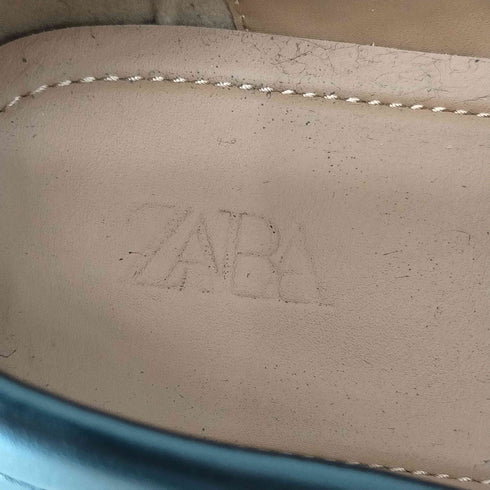 ザラ ZARA フリンジコインローファー メンズ EUR:43