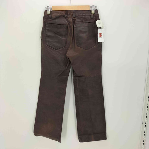 ハートイッセイミヤケ Haat ISSEY MIYAKE 豚革 ピッグレザー ストレート パンツ メンズ JPN:2