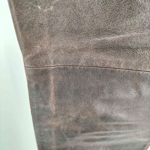 ハートイッセイミヤケ Haat ISSEY MIYAKE 豚革 ピッグレザー ストレート パンツ メンズ JPN:2