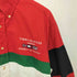 トミーヒルフィガー TOMMY HILFIGER フラッグ刺繍ロゴ ボタンダウン ロングスリーブシャツ メンズ L