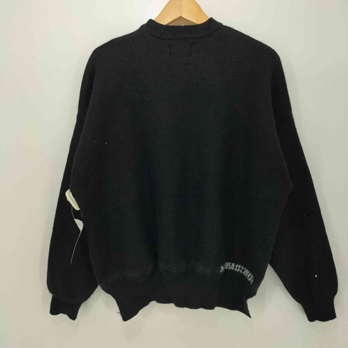 EN MER Message Rib Knit (LIGHT CHARCOAL) メンズ import:M