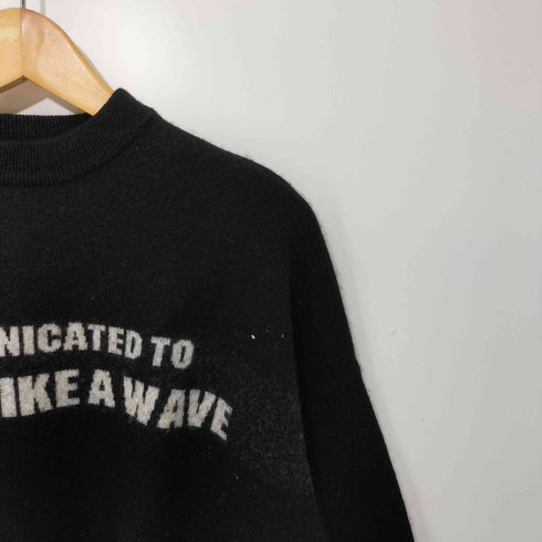 EN MER Message Rib Knit (LIGHT CHARCOAL) メンズ import:M