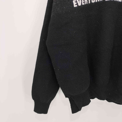 EN MER Message Rib Knit (LIGHT CHARCOAL) メンズ import:M