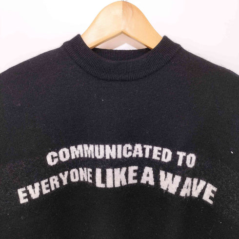 EN MER Message Rib Knit (LIGHT CHARCOAL) メンズ import:M