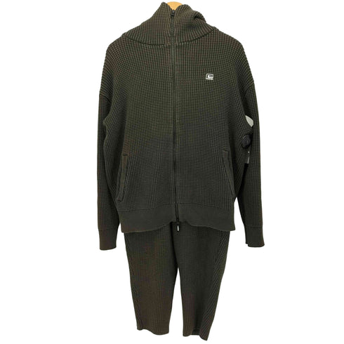 リバーサル REVERSAL waffle knit ワッフル サーマル カジュアルセットアップ メンズ L