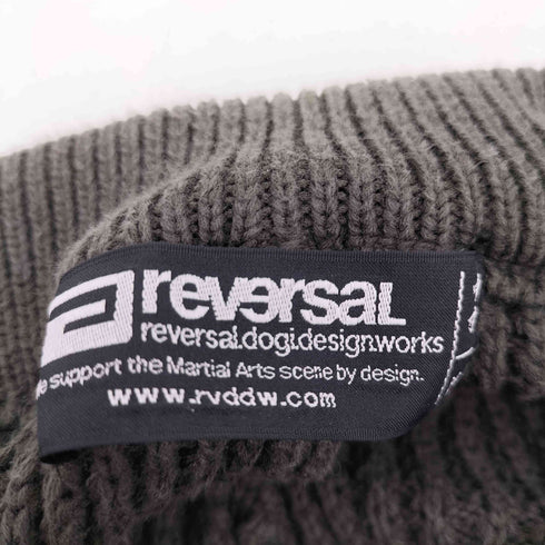リバーサル REVERSAL waffle knit ワッフル サーマル カジュアルセットアップ メンズ L