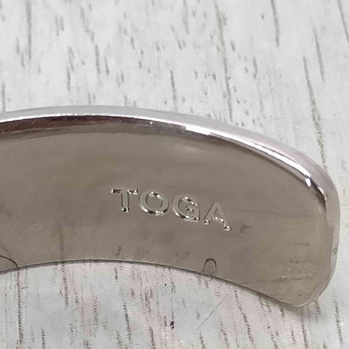 トーガビリリース TOGA VIRILIS 別注 Metal bangle set silver メンズ