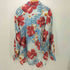 トミーヒルフィガー TOMMY HILFIGER 花柄 ロングスリーブ リネンシャツ メンズ L
