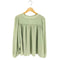 s gabrielle colette co.ltd 楊柳ピンタックボリュームギャザーブラウス レディース import:M