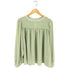 s gabrielle colette co.ltd 楊柳ピンタックボリュームギャザーブラウス レディース import:M