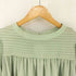 s gabrielle colette co.ltd 楊柳ピンタックボリュームギャザーブラウス レディース import:M