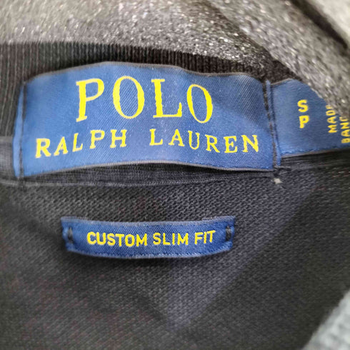 ポロラルフローレン POLO RALPH LAUREN CUSTOM SLIN FIT スモールポニー刺繍 鹿の子ポロシャツ メンズ import:S