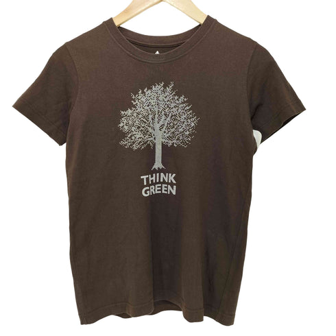 モンベル mont bell プリント S/S クルーネック Tシャツ レディース JPN:XS